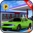 Sports Car Gas Station Parking APK