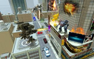 Muscle Robot Car – Transforming Robot Game capture d'écran 3