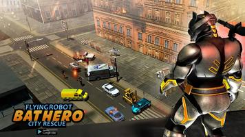 Superhero Flying Robot Bat: Superhero games ảnh chụp màn hình 2