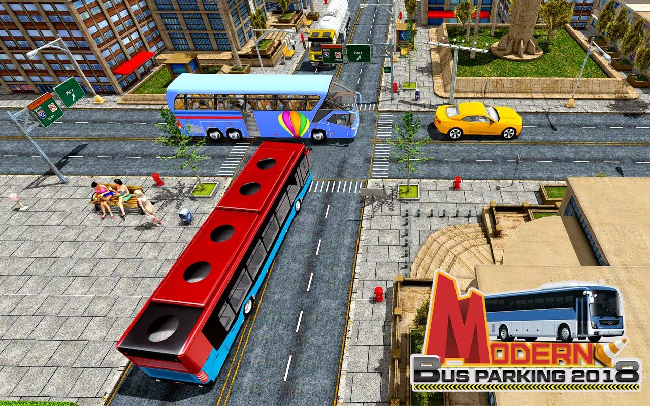 Download do APK de Estacionamento de ônibus moderno 2018 para Android