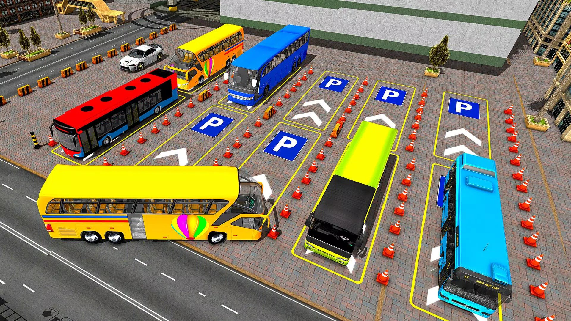 Download do APK de Estacionamento de ônibus moderno 2018 para Android