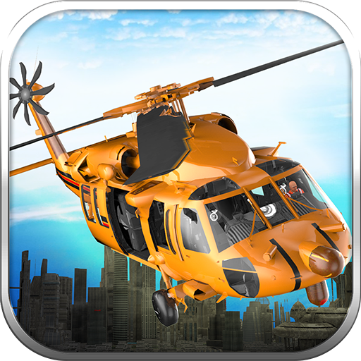 Cidade Salvamento helicóptero