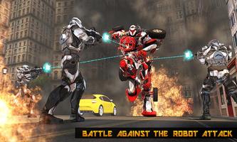 Robot Hero City War Survival capture d'écran 1