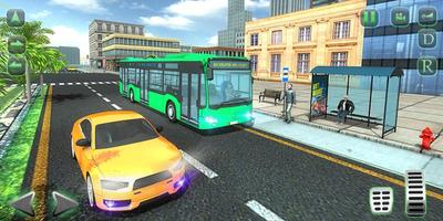 City Tour Coach Bus Driving Simulator : Real Bus poster