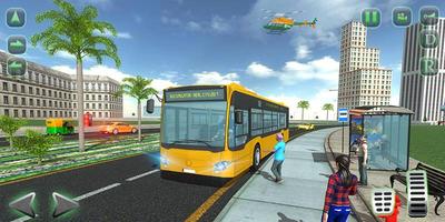 City Tour Coach Bus Driving Simulator : Real Bus screenshot 1