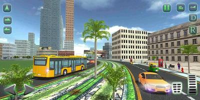 City Tour Coach Bus Driving Simulator : Real Bus screenshot 2