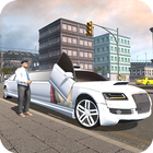Crazy Limousine City Driver 3D-icoon