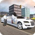 Crazy Limousine City Driver 3D ไอคอน