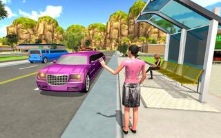 Crazy Limousine City Driver 3D 스크린샷 2