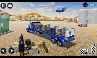Police Transporter Game Police Car Transport Truck screenshot 1