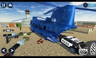 Police Transporter Game Police Car Transport Truck screenshot 2