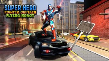 پوستر Super Captain Flying Robot City Rescue Mission