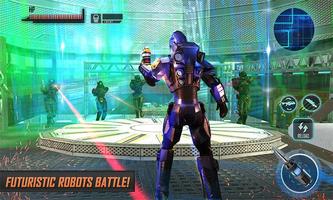 Futuristic Real Robot Wars - Robot FPS Shooter syot layar 3