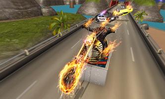 Road Racing Ghost Bike Super Rider captura de pantalla 2