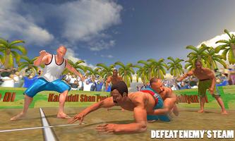 Modern Kabaddi Wrestling Game: Kabaddi Fighting imagem de tela 1