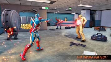 Robot Hero vs City Gangster Survival screenshot 2