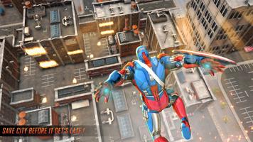 Robot Hero vs City Gangster Survival screenshot 3