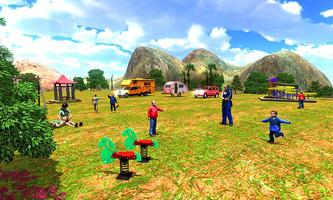 Modern Offroad Uphill Camper Van Bus Simulator ảnh chụp màn hình 3