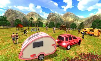 Modern Offroad Uphill Camper Van Bus Simulator ảnh chụp màn hình 1