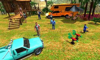 Modern Offroad Uphill Camper Van Bus Simulator ảnh chụp màn hình 2