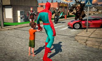 Mutant Spider Rope Hero capture d'écran 3