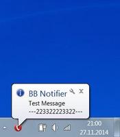 BB Notifier Free ảnh chụp màn hình 2