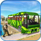 Unidade de ônibus do exército - Simulador de trein ícone