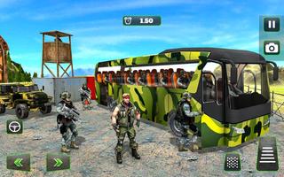 Unidade de ônibus do exército - Simulador de trein Cartaz
