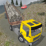 रोड कार्गो ट्रेलर ट्रक बंद