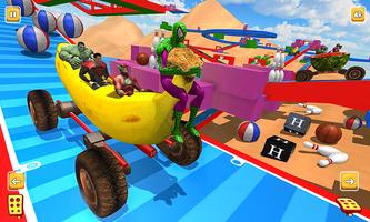 Superhero Apple Car Racing Games Android (Beta) imagem de tela 3