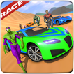 Superhero Car Racing & Car Stunts