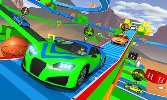 Superhero Car Racing & Car Stunts تصوير الشاشة 2