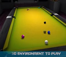 Pool Ball Billiard Master 3D captura de pantalla 1