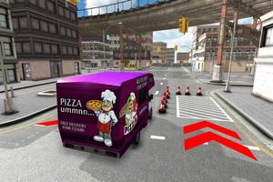 City Pizza Delivery Van स्क्रीनशॉट 1