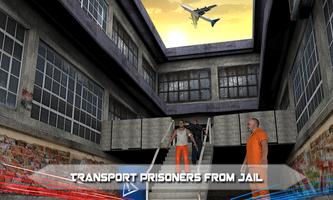 Police Avion prison Vol capture d'écran 2
