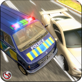 Police Mini Bus Crime Pursuit icône