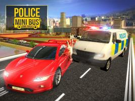 Police Mini Bus Crime Pursuit capture d'écran 1