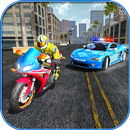 Motorbike Racer – Real Police Car Chase Game APK