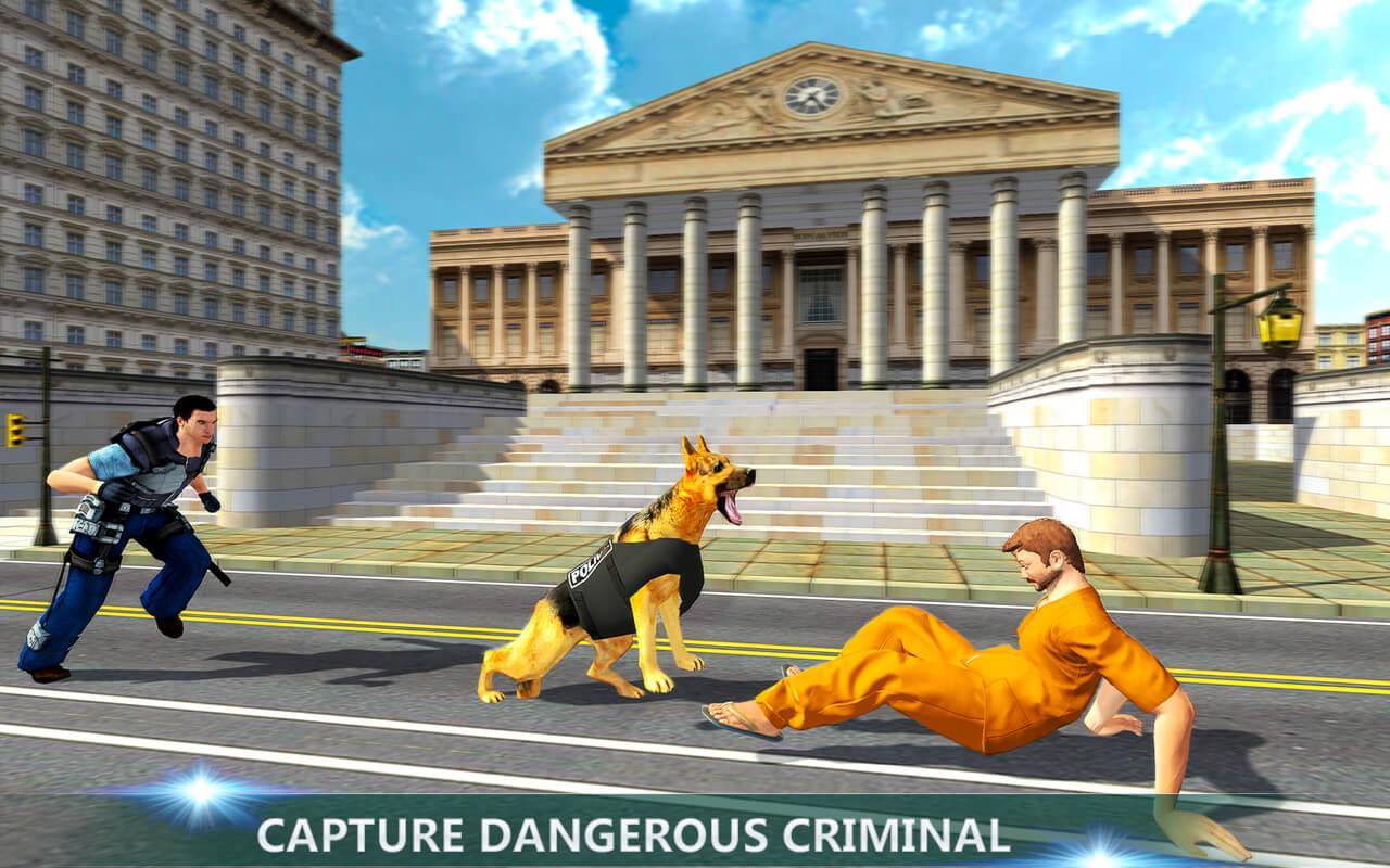كلب الشرطة مطاردة لعبة الجريمة البقاء على قيد ال For Android Apk Download
