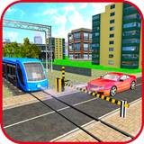 Railroad Crossing Game – Free Train Simulator icône