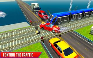برنامه‌نما Railroad Crossing Game – Free Train Simulator عکس از صفحه
