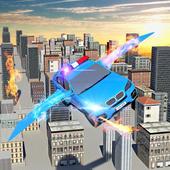 Futuristic Robot Car Transformation:Flying Battle icon