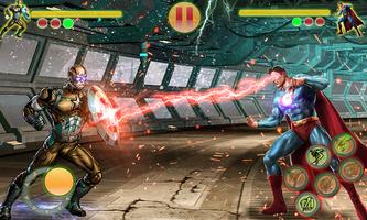 Superhero Grand Ring Battle Arena Immortal Fighter Affiche
