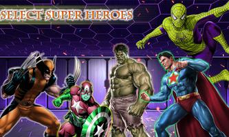 Superhero Grand Ring Battle Arena Immortal Fighter capture d'écran 1