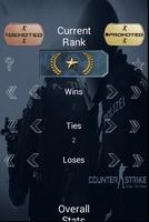 CS:GO Ranked Stats Poster