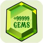 Gems Calc for  Clash of Clans-icoon