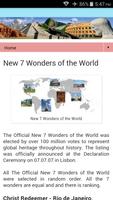 7 Wonders of World capture d'écran 3