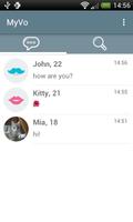 Voice dating, chat (free) captura de pantalla 1
