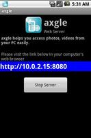 axgle web server الملصق