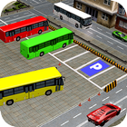 آیکون‌ City Bus Parking Driving Simulator 3D